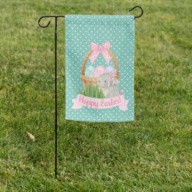 Hoppy Påsk Watercolor Bunny & Basket