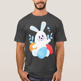 Hoppy Påskägg Bunny Rabbit  T Shirt