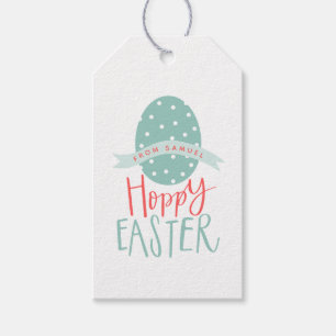 HOPPY PÅSKÄGG PRESENTETIKETT
