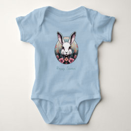 Hoppy Påskhare Baby Bodydräkt T Shirt