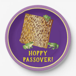 Hoppy Passover Pappra Tallrikar