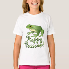 Hoppy Passover - Single Frog - Kids T-shirt