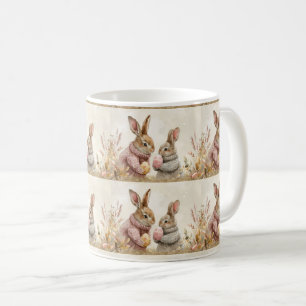 Hoppy Sips: Påsk-Thned Bunny Mugg 🏡 ☕