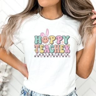 Hoppy Teacher Påsk Shirt, Påsk T Shirt
