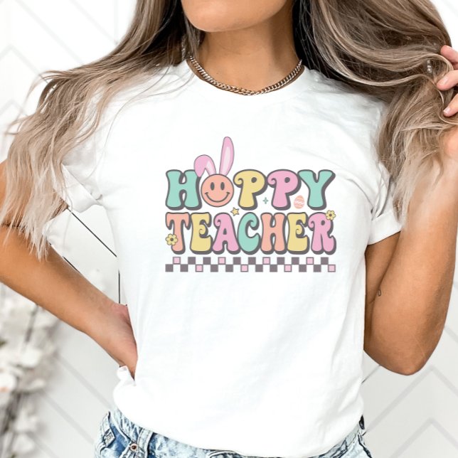 Hoppy Teacher Påsk Shirt, Påsk T Shirt (Skapare uppladdad)