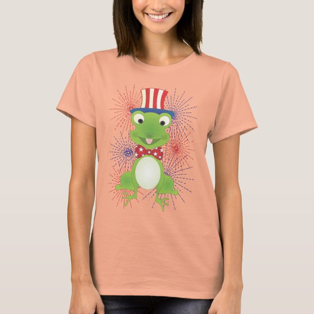Hoppy the Frog T Shirt (Framsida)