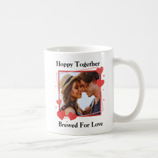 Hoppy Together Breved for Kärlek par Photo Kaffemugg