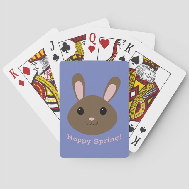 Hoppy Vår Bunny Casinokort (Baksidan)