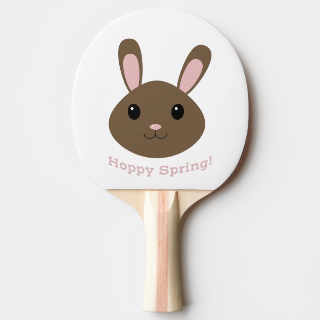 Hoppy Vår Bunny Pingisracket (Framsidan)