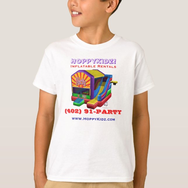 HoppyKidz!   T-tröja Tee (Framsida)