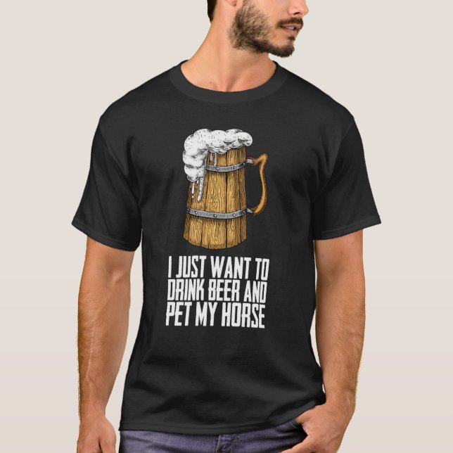 Hops Brewery Brewing T Shirt (Framsida)