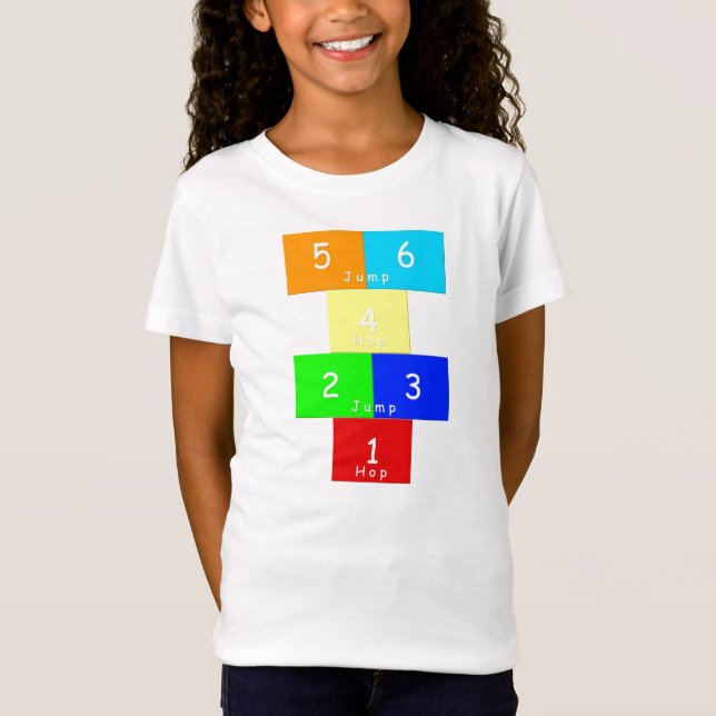 Hopscotch Tee Shirt (Framsida)