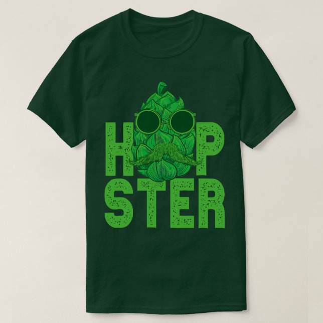 Hopster Head Classique T Shirt (Design framsida)