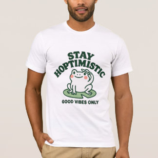 HOPtimistic Frog T Shirt