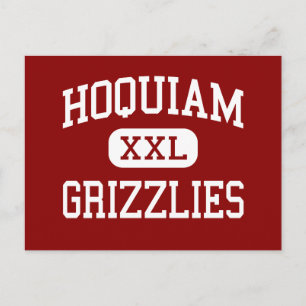 Hoquiam - Grizzlies - High - Hoquiam Washington Vykort