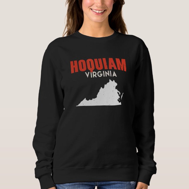 Hoquiam Washington USA State America Travel Washin T Shirt (Framsida)