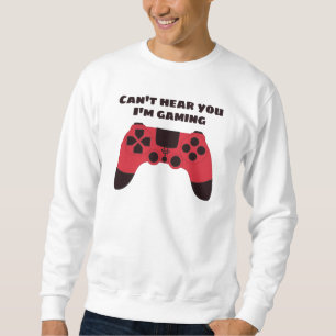 Hör dig inte om jag spelar roligt? lång ärmad tröja