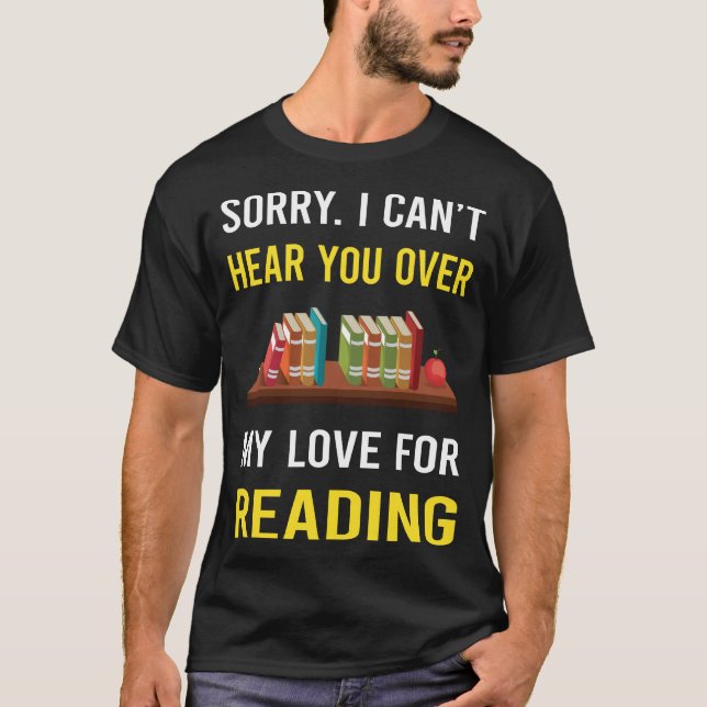 Hör dig läsa Bok Bokar T Shirt (Framsida)