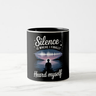 Hör Dig Själv - Surreal Insjöreflekterande Mugg