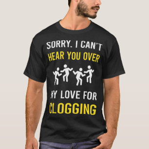 Hör dig trampa med träsko Träskodansare T Shirt