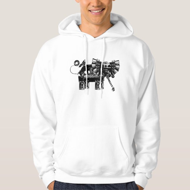 hör elefanterna sweatshirt (Framsida)