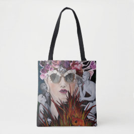 "Hör ingen ond" toto hänga lös Tygkasse