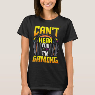Hör inte hur du spelar lekspelarens manar t shirt