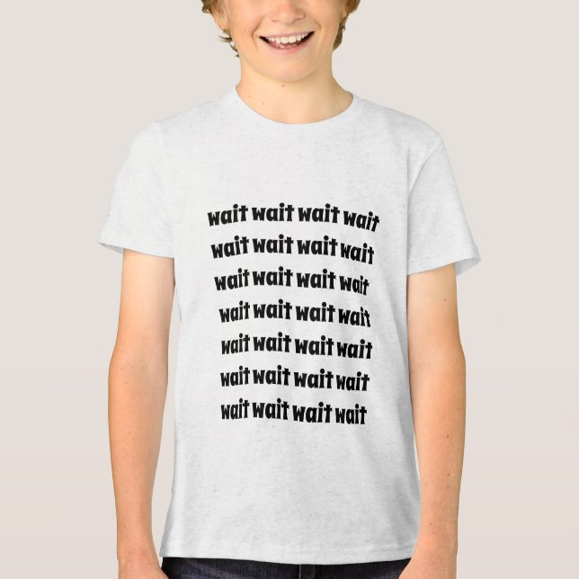 hör mig nu t shirt (Framsida)