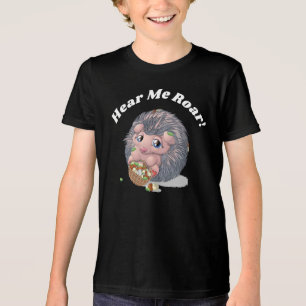 Hör mig Roar Kids T-Shirt - Fierce Tiger Design