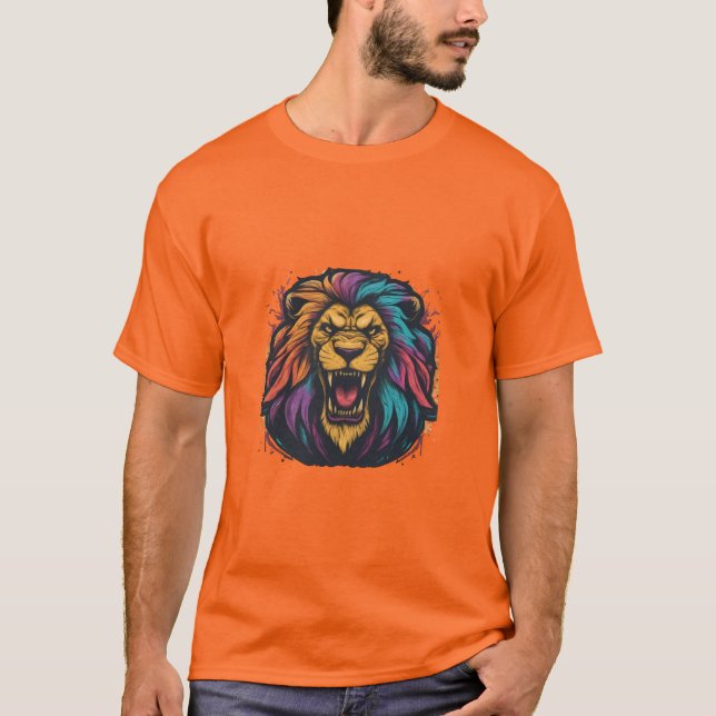 Hör mig Roar T Shirt (Framsida)