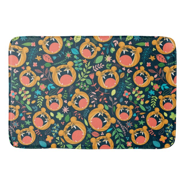 Hör mig Roar Tiger Jungle Animals Badrumsmatta (Framsidan)