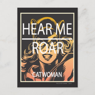 Hör mig Roar Vykort