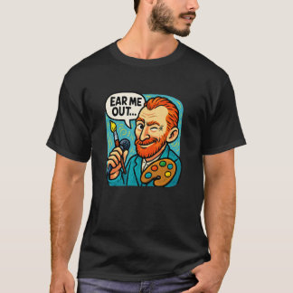 Hör Mig Ut Rolig Konstlärare Konstelskare T Shirt