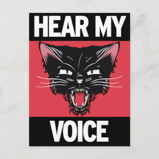 Hör mitt röstvykort vykort