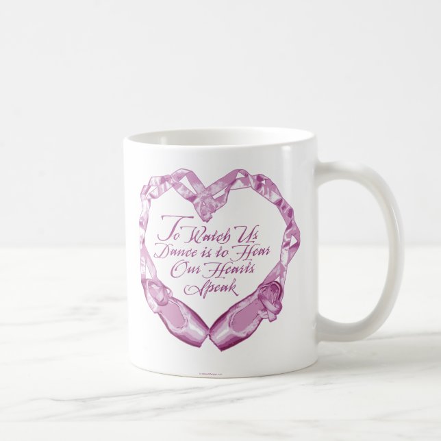Hör våra baletthjärtor kaffemugg (Höger)