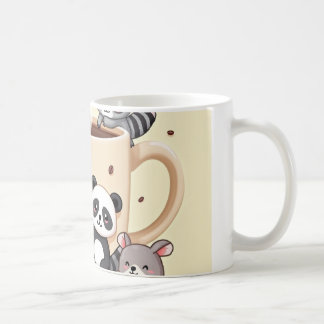 "Hora do Café com os Amigos da Floresta" Kaffemugg