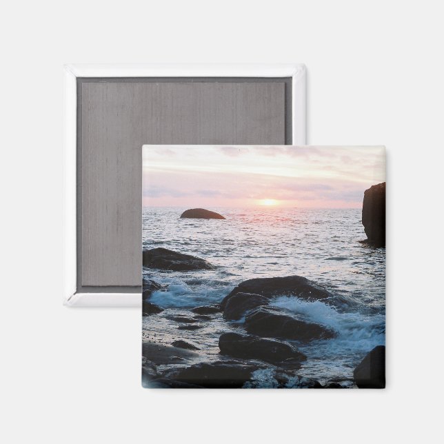 Höra stranden...... magnet (Front/Back)