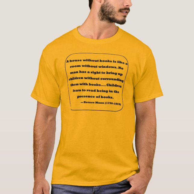 Horace Mann Quotation Tee (Framsida)