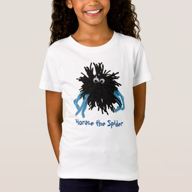 Horace spindeln med bakre bild t-shirt (Framsida)