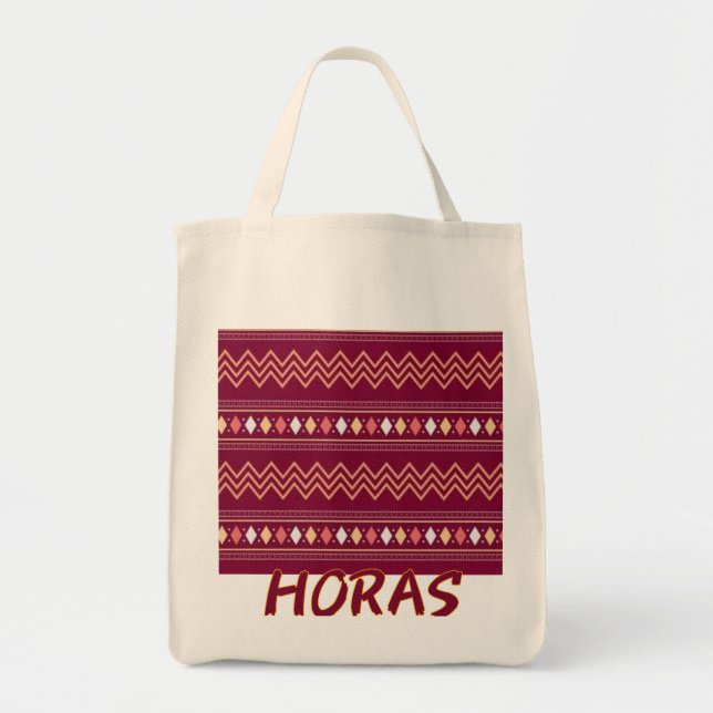 HORAS Tote Bag Tygkasse (Framsidan)