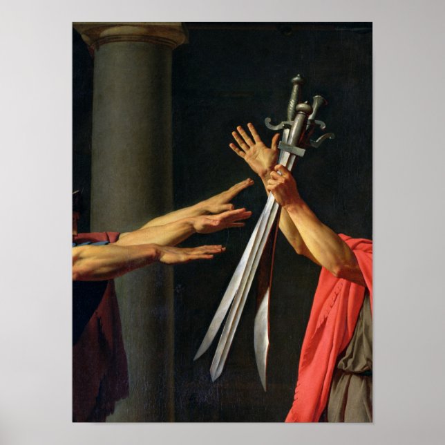 Horatii, 1784 poster (Framsidan)