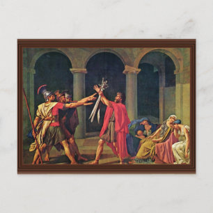 Horatiis ed av David Jacques-Louis (Bästa Q Vykort
