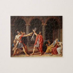 Horatiis ed av Jacques-Louis David Pussel