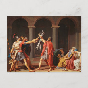 Horatiis ed av Jacques-Louis David Vykort