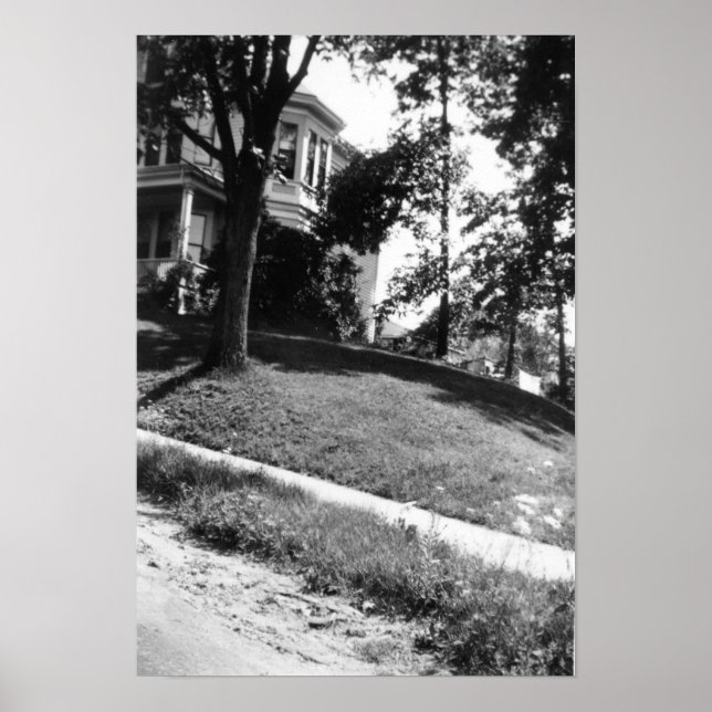 Horatio Algers hus i Natick, Massachusetts Poster (Framsidan)