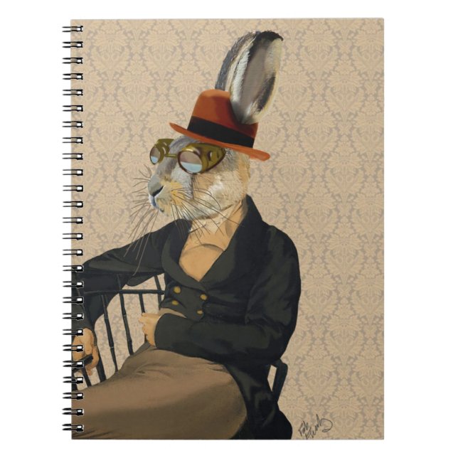 Horatio Hare på ordförande Anteckningsbok (Framsidan)