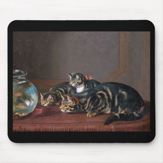 Horatio Henry Couldery , "Cats by a Fishbowl" Musmatta (Framsidan)