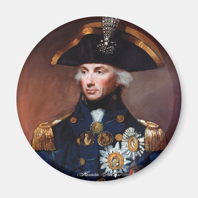 Horatio Nelson Magnet (Framsidan)