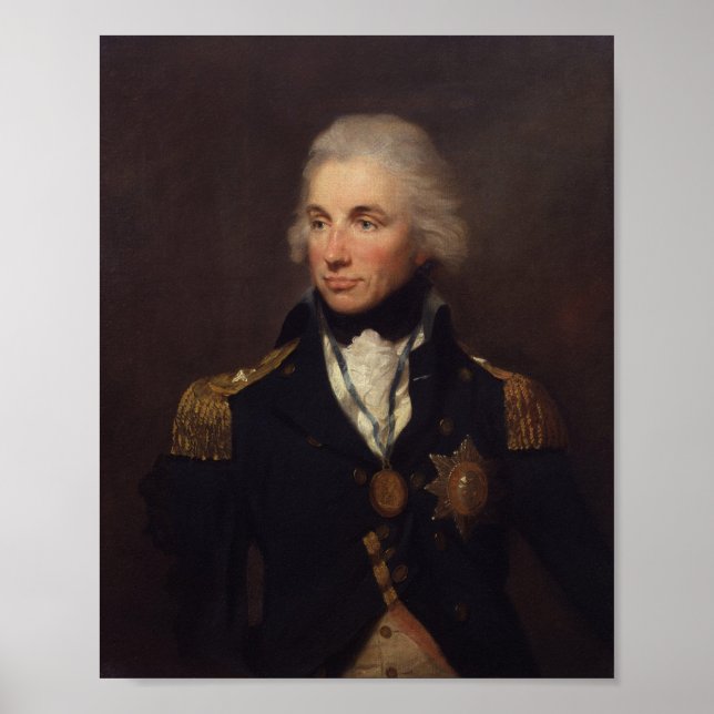 Horatio Nelson Poster Lemuel Francis Abbot (Framsidan)