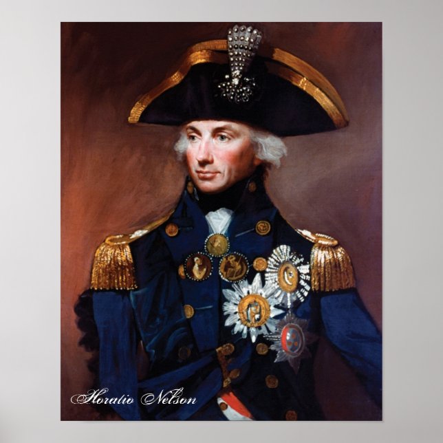 Horatio Nelson Print Poster (Framsidan)